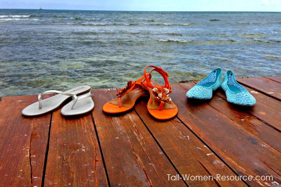 My review of casual women's shoes in large sizes from Barefoot Tess.