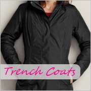 Tall ladies trench coats