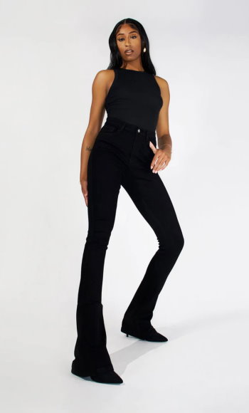 Women's Tall Black Jeans