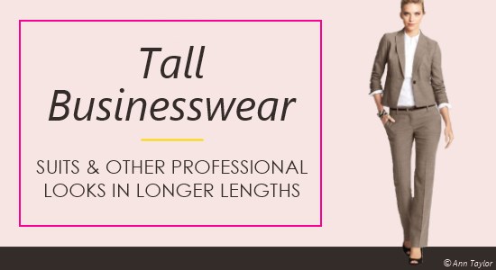 Buy Black Pantsuit for Business Women, Tall Women Pants and Blazer