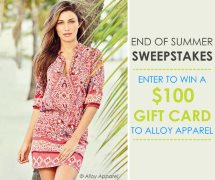 Alloy Apparel End of Summer Sweepstakes