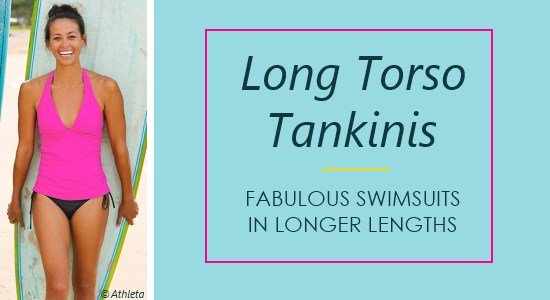 Long Torso Tankini Swimwear