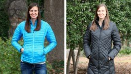 A review of tall coats at Eddie Bauer.