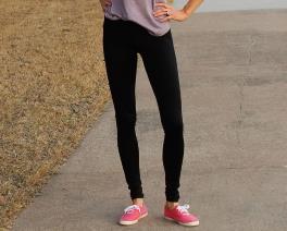 A review of tall shapewear leggings from Alloy Apparel.